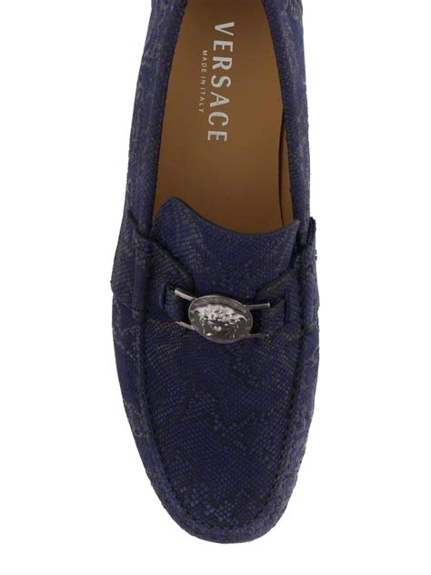 mocasines versace hombre|Zapatos de marca para hombre .